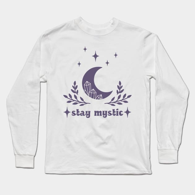 Stay Mystic Long Sleeve T-Shirt by Vintage Dream